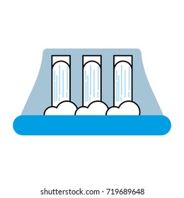 hydroelectricity power station alternative energy concept