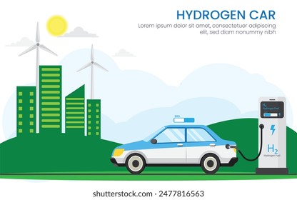 Hydrogen car concepts use hydrogen fuel cells to generate electricity, producing only water vapor as emissions. They offer a clean, efficient alternative to traditional vehicles.