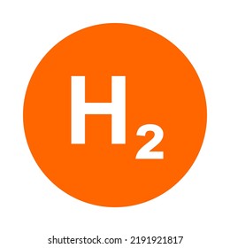 Hydrogen Circle On White Stock Vector (Royalty Free) 2191921817 ...