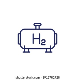 Gas tanks Royalty Free Vector Image - VectorStock