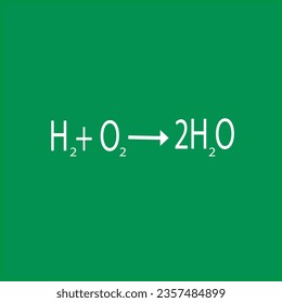Hydrogen and oxygen reaction equation for free energy