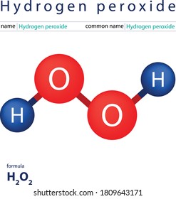 Hydrogen peroxide common name chemistry