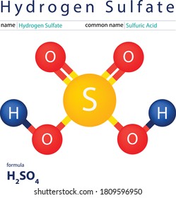 Hydrogen Sulfate Common Name Chemistry