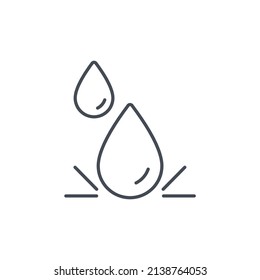 Hydrology icons  symbol vector elements for infographic web