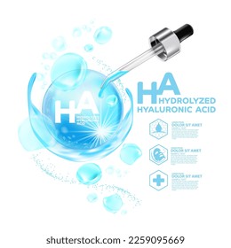 hydrolyzed hyaluronic acid serum Skin Care Cosmetic