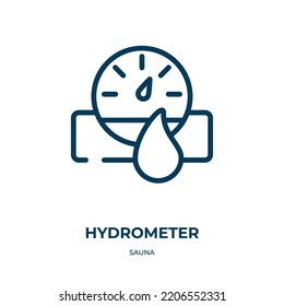 Hydrometer Aräometers Vektoriconset Stock Vektor Art und mehr