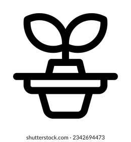 hydroponic icon for your website, mobile, presentation, and logo design.