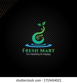 Hydroponics Aquascape Mart Logo Design