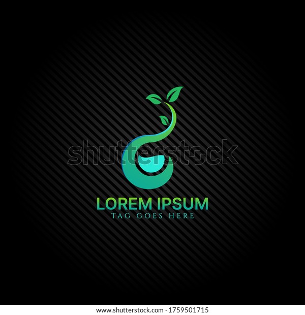 Hydroponics Aquascape Simple Logo Design Stock Vector Royalty Free 1759501715