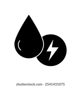 hydropower concept line icon. Simple element illustration. hydropower concept outline symbol design.
