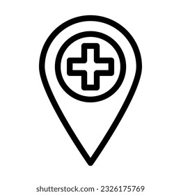 Hydrotherapy Vector Thick Line Icon For Personal And Commercial Use.
