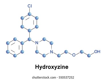 Hydroxyzine is a first-generation antihistamine of the diphenylmethane and piperazine class.