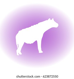 Hyena cartoon standing