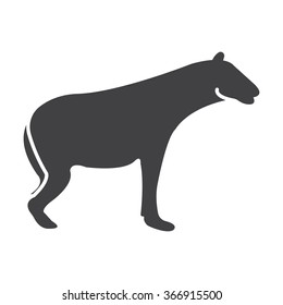 Hyena icon. 