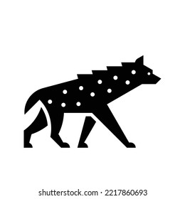 Hyena Logo. Icon design. Template elements
