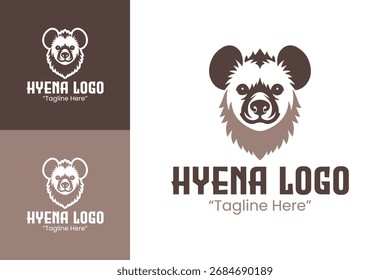Hyena Logo Simple and Elegant Design for Businesses