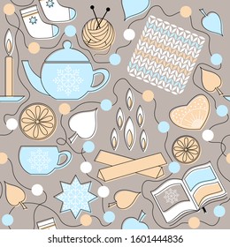 Hygge. Danish and norwegian comfort or enjoy