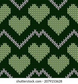 heart sweater pattern