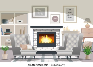 Hygge Style Interior 