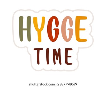 Hyge Time Lettering Vektorgrafik