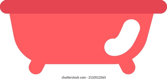 Baño de higiene, ilustración, vector sobre un fondo blanco.