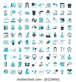 hygiene and cleaning service icons