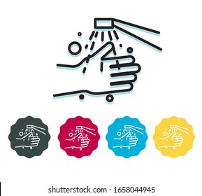 Hygiene - Handwash Stock Icon as EPS 10 File