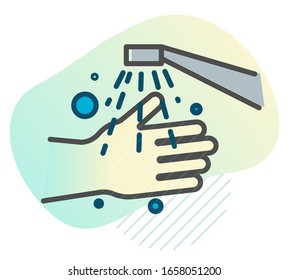 Hygiene - Handwash Stock Icon as EPS 10 File