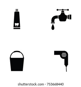 hygiene icon set