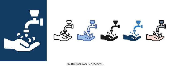 Hygiene  icon sets multi style collection

