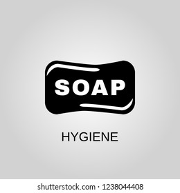 Hygiene icon. Hygiene symbol. Flat design. Stock - Vector illustration
