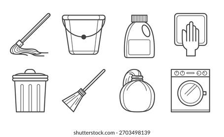 Hygiene-Symbol, Vektorgrafik. Sauberkeit