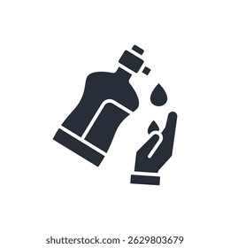 hygiene icon. vector.Editable stroke.linear style sign for use web design,logo.Symbol illustration.