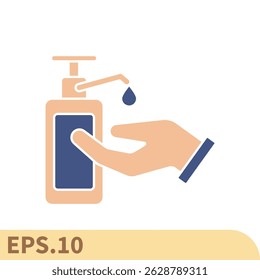 hygiene icons  symbol vector elements for infographic web