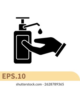 hygiene icons  symbol vector elements for infographic web