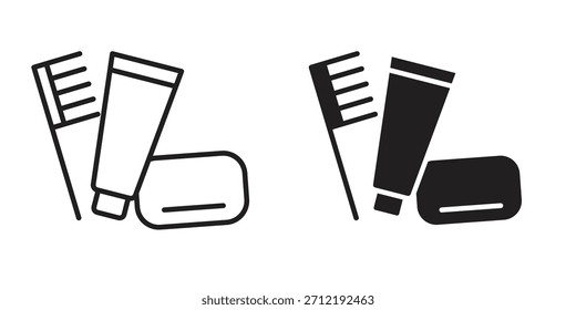 kit de higiene ícone pack. Elemento de design de ícone de vetor plano.