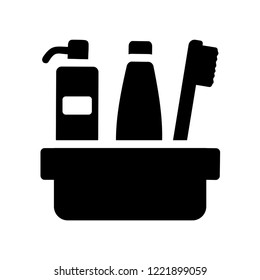 Hygiene Kit Icon. Trendy Hygiene Kit Logo Concept On White Background From Hygiene Collection. Suitable For Use On Web Apps, Mobile Apps And Print Media.