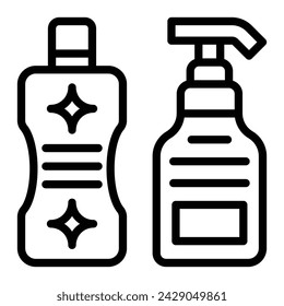 Hygiene Product Vector Line Icon Design