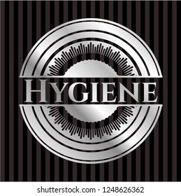 Hygiene silver emblem or badge