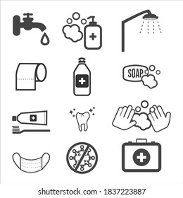 Hygiene vector image free download