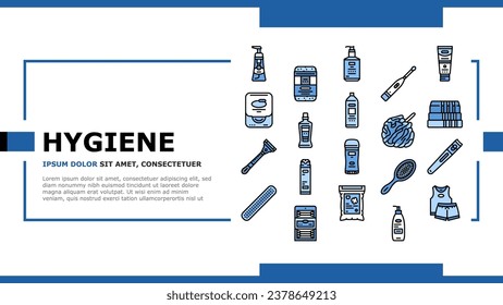 hygiene virus hand soap clean landing web page vector. protection wash, health water, bathroom care, healthy corona, bacteria people hygiene virus hand soap clean Illustration