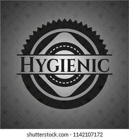 Hygienic black emblem