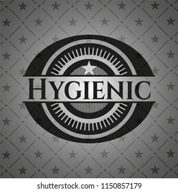 Hygienic black emblem