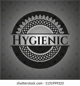 Hygienic dark badge