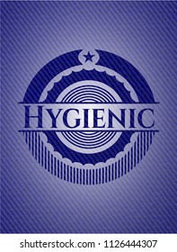 Hygienic with denim texture