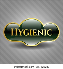 Emblema de oro higiénico