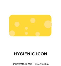 Hygienic icon vector isolated on white background, Hygienic transparent sign
