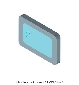 Hygienic isometric left top view 3D icon