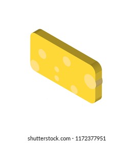 Hygienic isometric left top view 3D icon