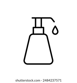 Hygienic liquid yarn - vector icon